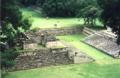 Copan, antica città maya -
      Gioco della palla