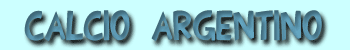 Il calcio argentino